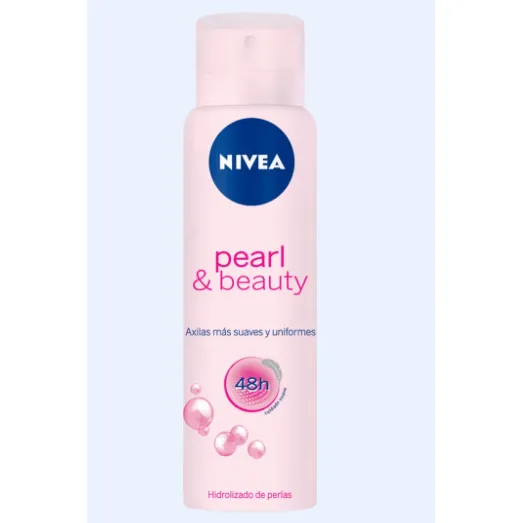 NIVEA DESODORANTE AEROSOL PEARL BEAUTY X 150 ML - Ecofarma
